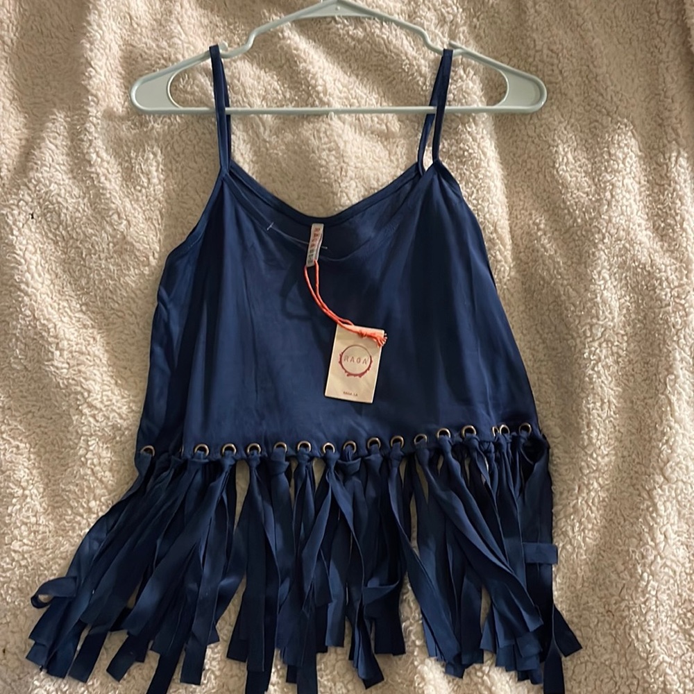 Suede, dark blue size XS NEVER WORN